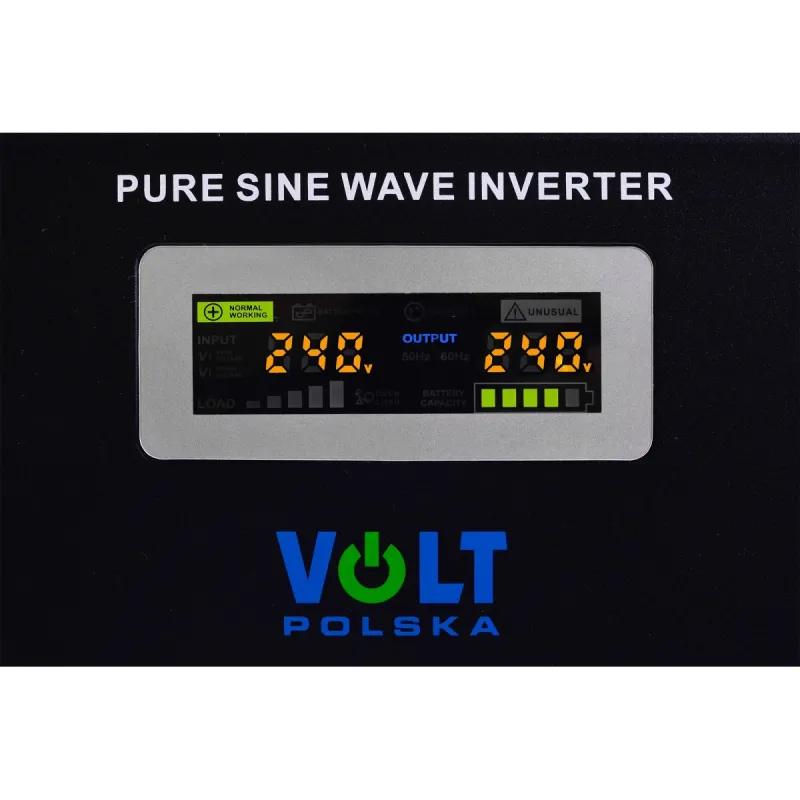 Гибридный ИБП/инвертор Volt Polska SINUS PRO 1000W 12/230V 700/1000W (3SP100012W)